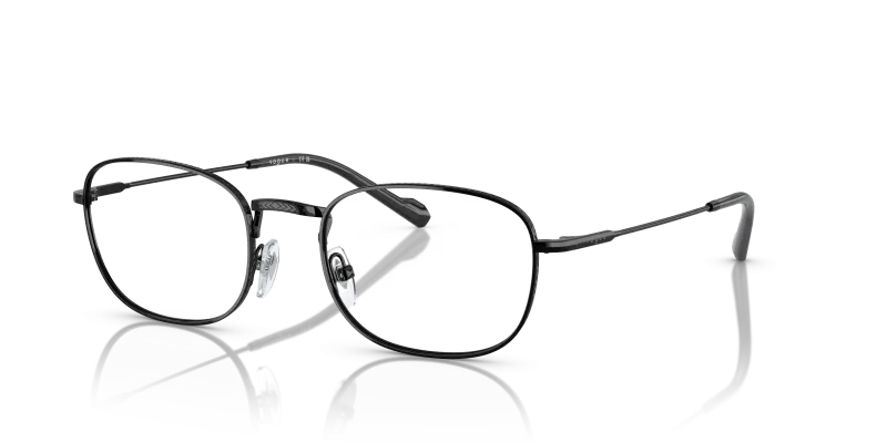 กรอบแว่นสายตา Vogue VO4275-352 Black Vogue VO4275 352 กรอบโลหะสีดำ