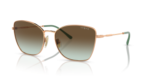 Vogue VO4279S-5152E8 โรสโกลด์ แว่นกันแดดทรงผีเสื้อ