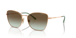 Vogue VO4279S-5152E8 โรสโกลด์ แว่นกันแดดทรงผีเสื้อ