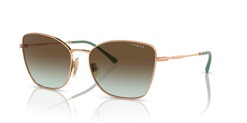 Vogue VO4279S-5152E8 โรสโกลด์ แว่นกันแดดทรงผีเสื้อ