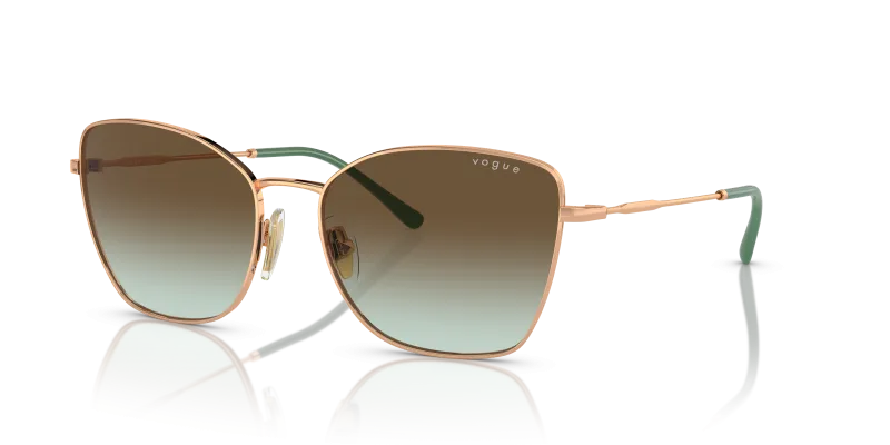 Vogue VO4279S-5152E8 โรสโกลด์ แว่นกันแดดทรงผีเสื้อ
