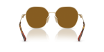 แว่นกันแดด Vogue VO4318SB-848/83 Pale Gold Dark Brown Polarized Vogue VO4318SB 848/83 ขาแว่นด้านใน