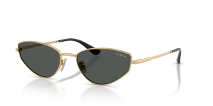 Vogue VO4339S 280 87 แว่นกันแดดทองเลนส์เทาเข้ม ผู้หญิง