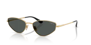 Vogue VO4339S 280 87 แว่นกันแดดทองเลนส์เทาเข้ม ผู้หญิง