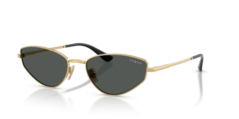 แว่นกันแดด Vogue VO4339S-280/87 Gold Dark Grey Vogue VO4339S 280 87 แว่นกันแดดทองเลนส์เทาเข้ม ผู้หญิง