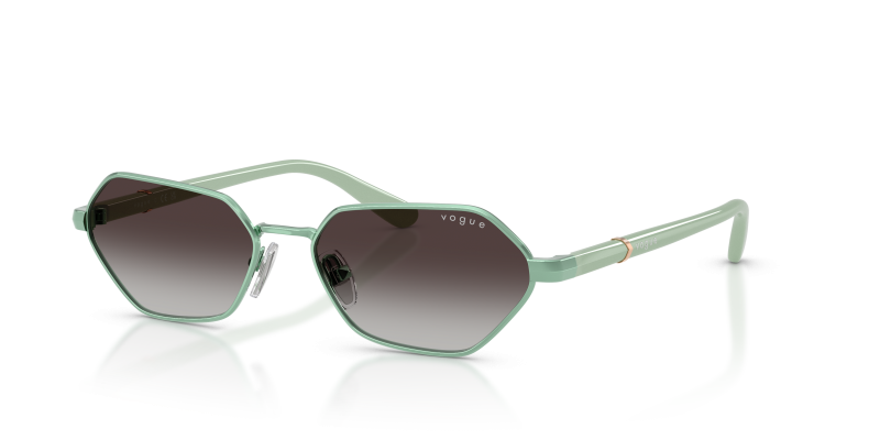 Vogue VO4349S 52158G แว่นกันแดดทรงผีเสื้อสีเขียวอ่อน สำหรับผู้หญิง