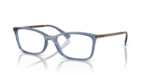 Vogue VO5305B-2762 น้ำเงินโปร่งใส กรอบแว่นสายตาทรงสี่เหลี่ยมผืนผ้า