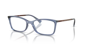Vogue VO5305B-2762 น้ำเงินโปร่งใส กรอบแว่นสายตาทรงสี่เหลี่ยมผืนผ้า