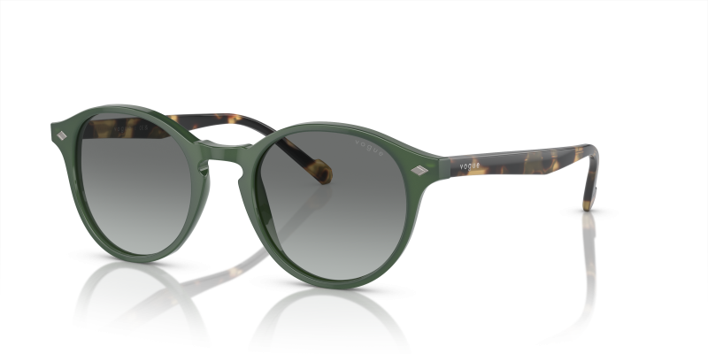 Vogue VO5327S 309211 แว่นกันแดดสีเขียวแบบฝุ่น สำหรับผู้ชาย