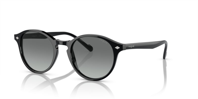 แว่นกันแดด Vogue VO5327S-W44/11 Black Grey Gradient Vogue VO5327S W44/11 แว่นกันแดดสีดำเลนส์ไล่ระดับ ผู้ชาย