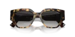 แว่นกันแดด Vogue VO5409S-26058G Yellow Tortoise Grey Gradient Black Vogue VO5409S 26058G close-up ด้านหน้า