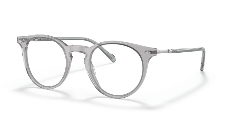 กรอบแว่นสายตา Vogue VO5434-2820 Transparent Grey Vogue VO5434 2820 กรอบเทาโปร่งใส ขาแว่นเงิน