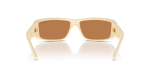 แว่นกันแดด Vogue VO5442SM-317073 Full Milk Dark Brown Vogue VO5442SM 317073 ขาแว่นด้านใน