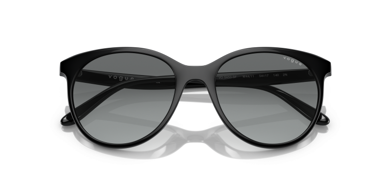 Vogue VO5453SF-W44/11 ดำ close-up ด้านหน้า