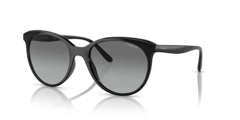 Vogue VO5453SF-W44/11 ดำ แว่นกันแดดทรงกลม