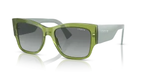 Vogue VO5462S 295311 แว่นกันแดดเขียวโปร่งใส สำหรับผู้หญิง