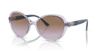 Vogue VO5475SB 274568 แว่นกันแดดม่วงโปร่งใส