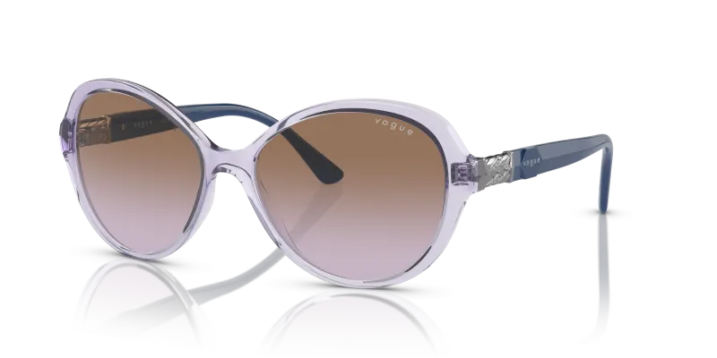 Vogue VO5475SB 274568 แว่นกันแดดม่วงโปร่งใส