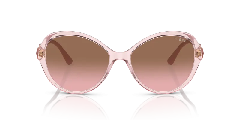 Vogue VO5475SB-276314 ชมพูโปร่งใส ด้านหน้า