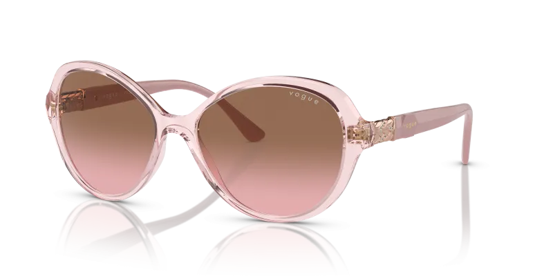 แว่นกันแดด Vogue VO5475SB-276314 Transparent Pink Vogue VO5475SB-276314 แว่นกันแดดทรงผีเสื้อ