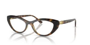 Vogue VO5478B W656 กรอบแว่นสายตาฮาวานาเข้มประดับคริสตัล