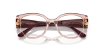กรอบแว่นสายตา Vogue VO5482-2864 Transparent Pink Vogue VO5482 2864 close-up ด้านหน้า