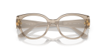 กรอบแว่นสายตา Vogue VO5482-2990 Transparent Light Brown Vogue VO5482 2990 close-up ด้านหน้า