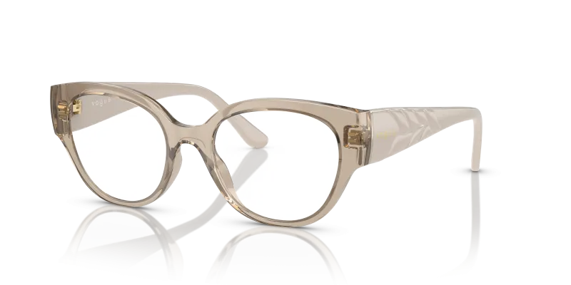 กรอบแว่นสายตา Vogue VO5482-2990 Transparent Light Brown Vogue VO5482 2990 แว่นสายตาน้ำตาลอ่อนโปร่งใส สำหรับผู้หญิง