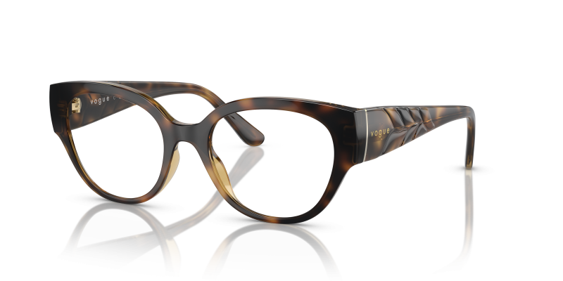 Vogue VO5482 W656 กรอบแว่นสายตาฮาวานาเข้มทรงแฟนทอส