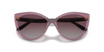 แว่นกันแดด Vogue VO5484S-276162 Transparent Purple Grey Gradient Polarized Vogue VO5484S 276162 close-up ด้านหน้า