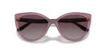 แว่นกันแดด Vogue VO5484S-276162 Transparent Purple Grey Gradient Polarized Vogue VO5484S 276162 close-up ด้านหน้า