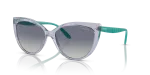 แว่นกันแดด Vogue VO5484S-29254L Transparent Light Violet Vogue VO5484S 29254L แว่นกันแดดม่วงอ่อนโปร่งใส