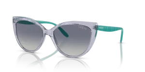 Vogue VO5484S 29254L แว่นกันแดดม่วงอ่อนโปร่งใส