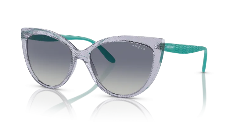 แว่นกันแดด Vogue VO5484S-29254L Transparent Light Violet Vogue VO5484S 29254L แว่นกันแดดม่วงอ่อนโปร่งใส