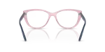 กรอบแว่นสายตา Vogue VO5485-3044 Transparent Light Pink Vogue VO5485-3044 ขาแว่นด้านใน