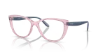กรอบแว่นสายตา Vogue VO5485-3044 Transparent Light Pink Vogue VO5485-3044 กรอบแว่นสายตาทรงตาแมว
