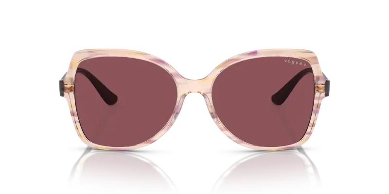 Vogue VO5488S-30625Q ผิวลายไล่โทนม่วงชมพู ด้านหน้า