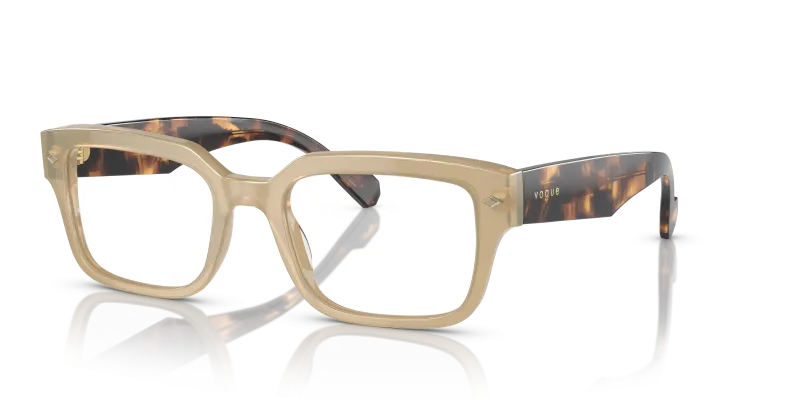 Vogue VO5491 W900 กรอบเบจโอปอล ขาแว่นลายเต่า