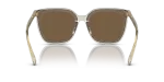 แว่นกันแดด Vogue VO5499SD-299873 Transparent Brown Dark Brown Vogue VO5499SD 299873 ขาแว่นด้านใน