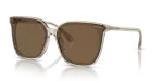 แว่นกันแดด Vogue VO5499SD-299873 Transparent Brown Dark Brown Vogue VO5499SD 299873 แว่นกันแดดสีน้ำตาลโปร่งใส สำหรับผู้หญิง