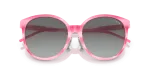 แว่นกันแดด Vogue VO5509SF-307811 Pink Horn Gradient Grey Vogue VO5509SF 307811 close-up ด้านหน้า