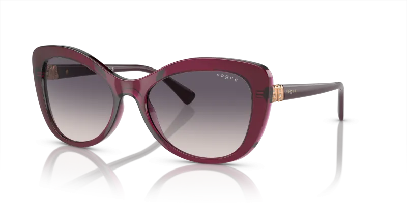 แว่นกันแดด Vogue VO5515SB-298936 Transparent Cherry Vogue VO5515SB 298936 แว่นกันแดดเชอร์รี่โปร่งใส