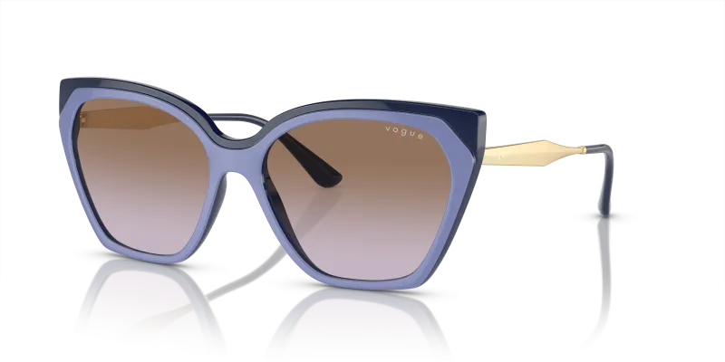 Vogue VO5521S 310268 กรอบวิสทีเรีย ขาแว่นทองอ่อน