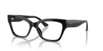 กรอบแว่นสายตา Vogue VO5523F-W44 Black Vogue VO5523F W44 กรอบแว่นสายตาสีดำทรงตาแมว