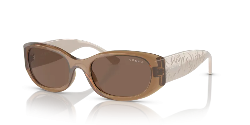 แว่นกันแดด Vogue VO5525S-309373 Opal Brown Vogue VO5525S-309373 แว่นกันแดดทรงหมอน