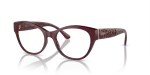 กรอบแว่นสายตา Vogue VO5527F-2139 Opal Red Vogue VO5527F 2139 กรอบแว่นสายตาแดงโอปอลทรงเรขาคณิต