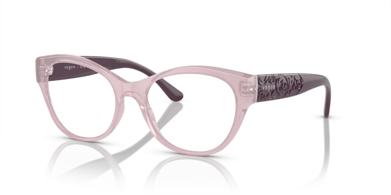 Vogue VO5527F 3113 กรอบชมพูโอปอล ขาแว่นม่วง