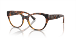 กรอบแว่นสายตา Vogue VO5527F-W656 Dark Havana Vogue VO5527F W656 กรอบฮาวานาเข้ม เลนส์ใส