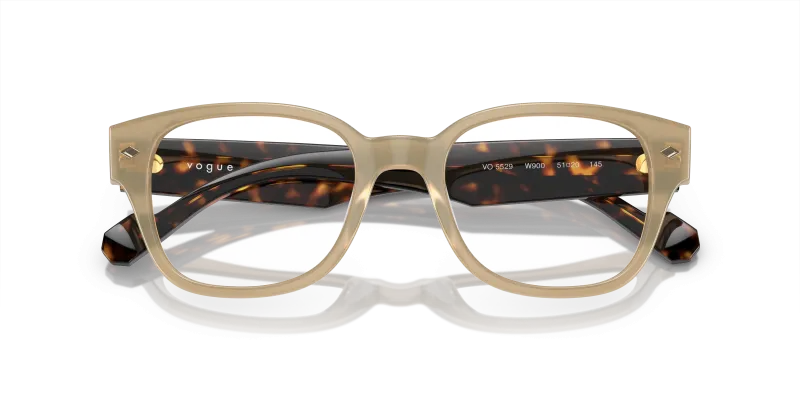 Vogue VO5529-W900 เบจโอปอล close-up ด้านหน้า