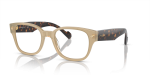 Vogue VO5529-W900 เบจโอปอล กรอบแว่นสายตาทรงหมอน